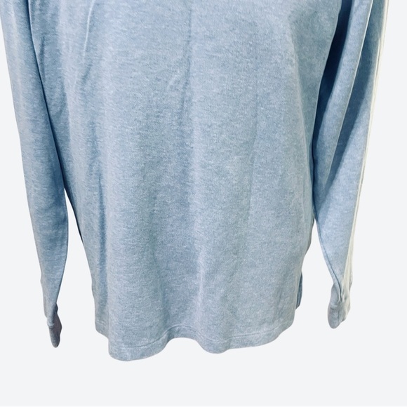 POLO Ralph Lauren Men’s Stand Collar Sweatshirt size L Blue 100% Cotton 1/4 Zip - Picture 7 of 14